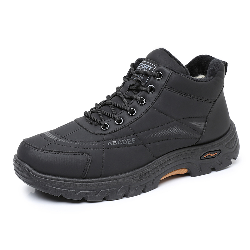 Muške zimske čizme za snijeg 2025, nove, protuklizne, otporne na habanje, za vanjsku upotrebu, udobne i lagane, obuće stil dad shoes