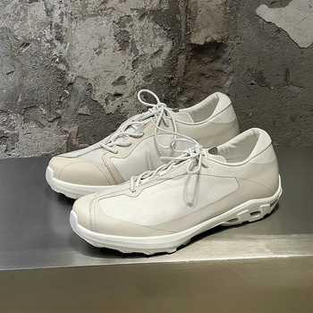 Jesenske mrežaste outdoor cipele s mekanom đonom, prozračne za planinarenje i alpinizam, casual muške cipele, model 68458, Crne-J