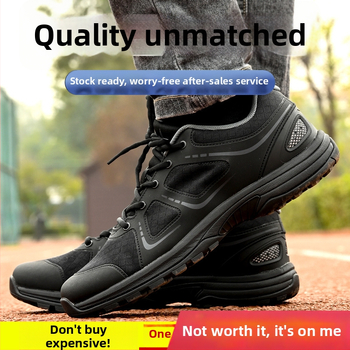 Dýchajúce, ľahké tréningové topánky pre všetky ročné obdobia, čierne, unisex, outdoor obuv