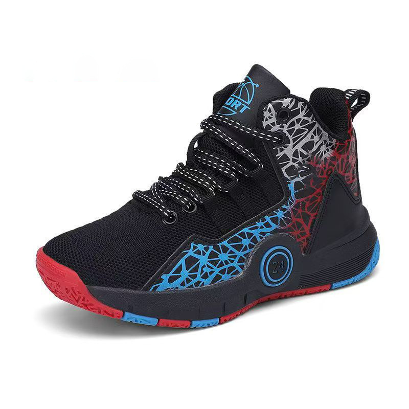 Muške košarkaške tenisice, novi model, prozračan Flyknit gornji dio i debela potplat, tenisice za trčanje i trening