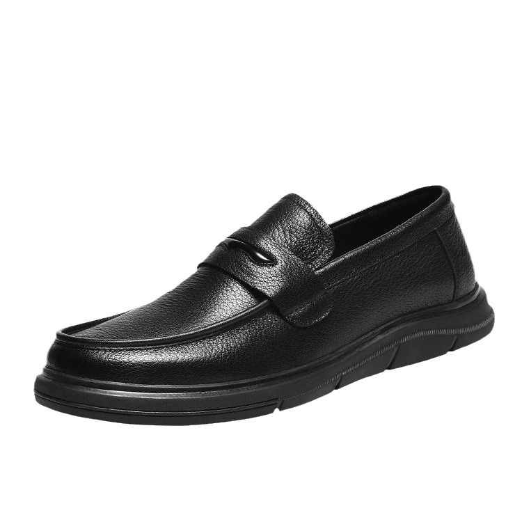 2024 Muške cipele od prave kož, udobne, casual, prozračne, meka potplata, svestran stil
