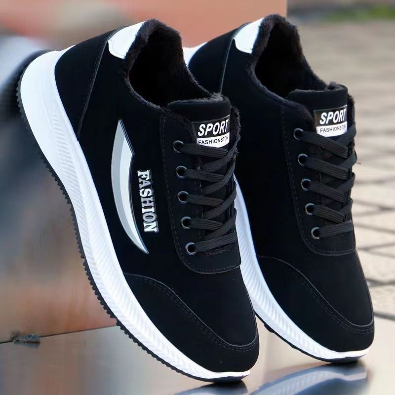 Muške casual sportske tenisice, 2026 novi model, za sve sezone, gornji dio od mreže, gumeni potplat, niski profil, vezanje, opcionalna podstava od pamuka ili fleece za toplinu