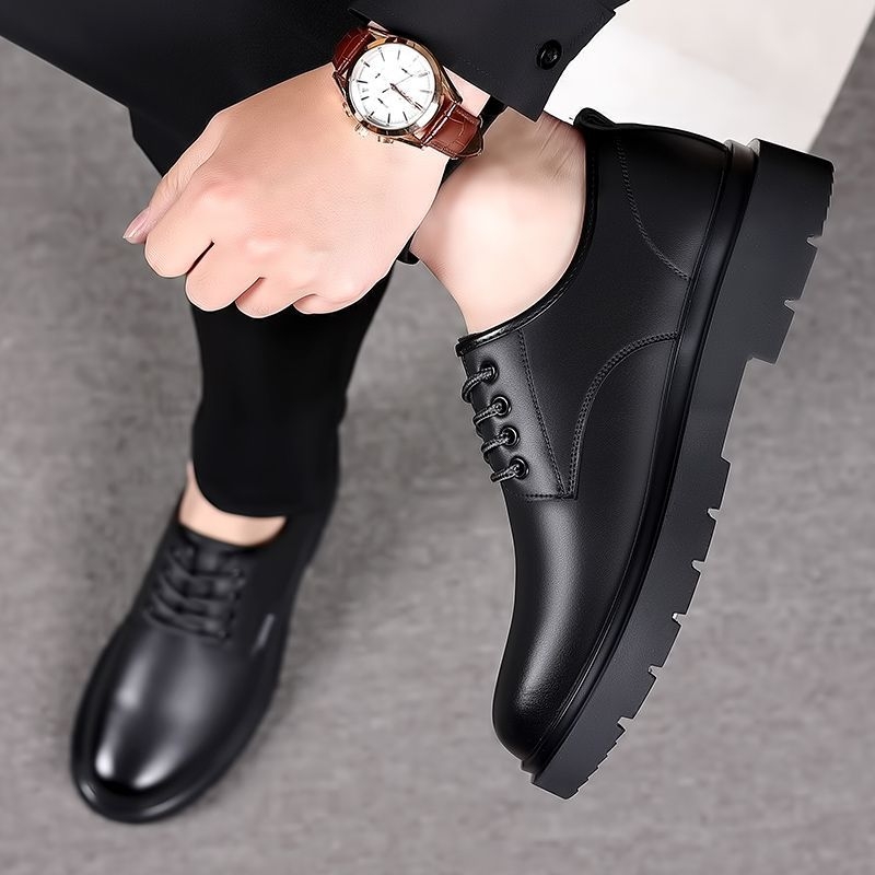 Muške kožne cipele za poslovni i formalni stil, novi casual ljetni perforirani model sa širokim vrhom