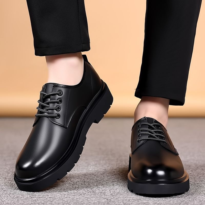 Muške kožne cipele za poslovni i formalni stil, novi casual ljetni perforirani model sa širokim vrhom
