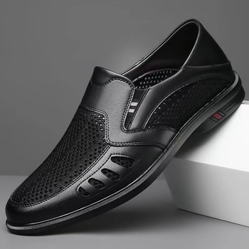 Férfi nyári lélegző hálós slip-on szandál