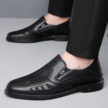 Férfi nyári lélegző hálós slip-on szandál