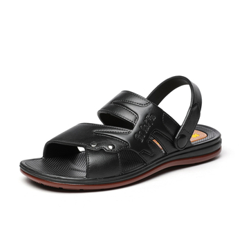 Férfi tendonos talppal szandál, nyár, puha talp, csúszásmentes, strand- és szabadtéri használatra