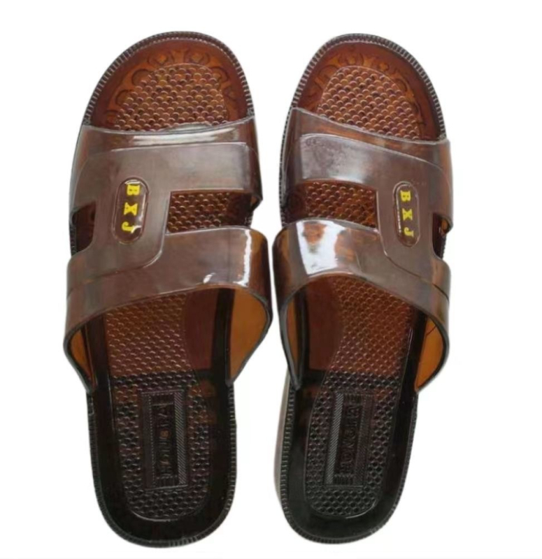 Muške papuče s debelom potplatom od PVC, veličine 46-48, prozračne, protuklizne, bez mirisa, otac stil