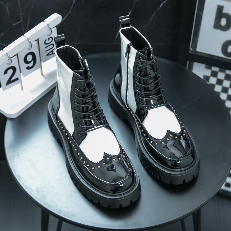 Martin Boots – Visoke kožne čizme, unisex, britanski retro stil, kratke čizme za formalne i casual nošenje