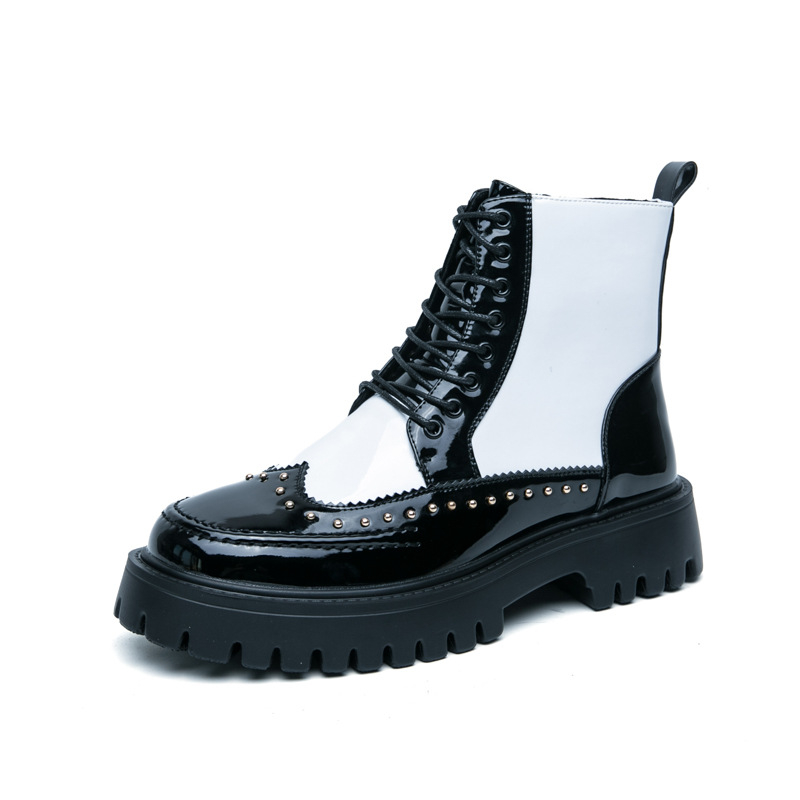 Martin Boots – Visoke kožne čizme, unisex, britanski retro stil, kratke čizme za formalne i casual nošenje