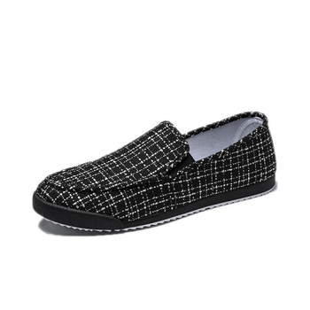 Muške platnene loaferice velikog broja, Pekin stil, prozračne i udobne za proljeće i jesen