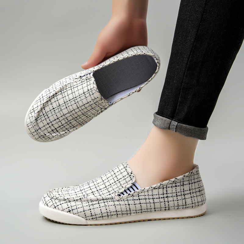 Muške platnene loaferice velikog broja, Pekin stil, prozračne i udobne za proljeće i jesen