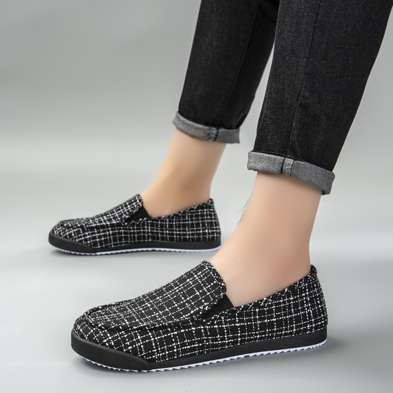 Muške platnene loaferice velikog broja, Pekin stil, prozračne i udobne za proljeće i jesen