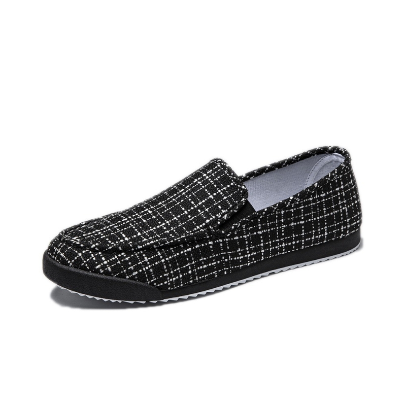 Muške platnene loaferice velikog broja, Pekin stil, prozračne i udobne za proljeće i jesen