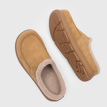 Muške zimske čizme za snijeg Slip-On, vanjski casual stil, s debelim potplatom i flis podstavom, model 64101-J