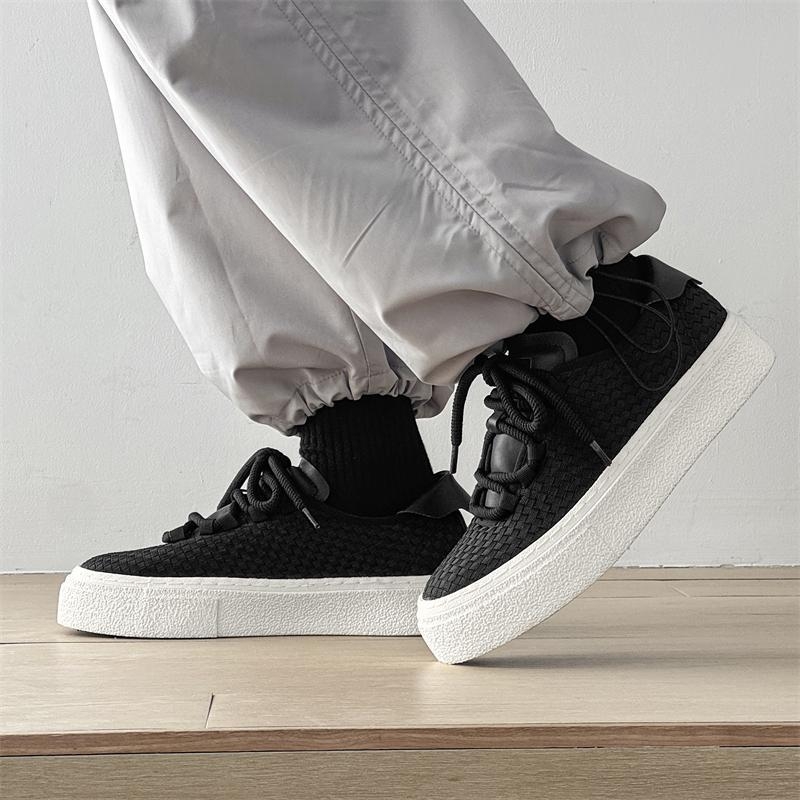 Chenghui vulkanizirani canvas wovenунисекс спортни обувки с нисък връх, размери 39–44