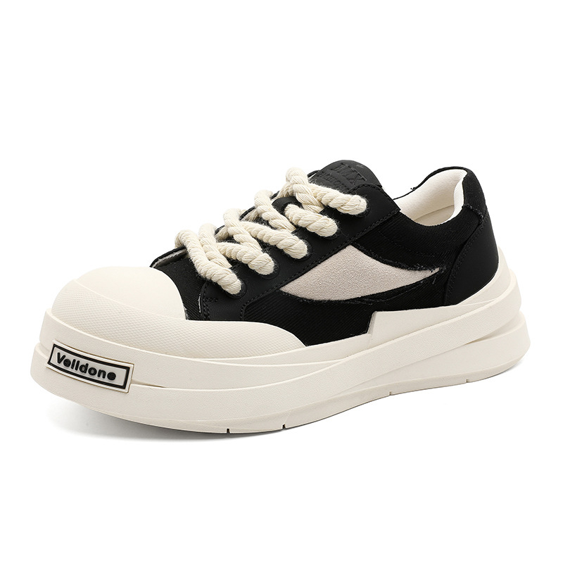 Veroden 7808 Prozračne platnene tenisice za unisex s okruglim prstom i debelim potplatom