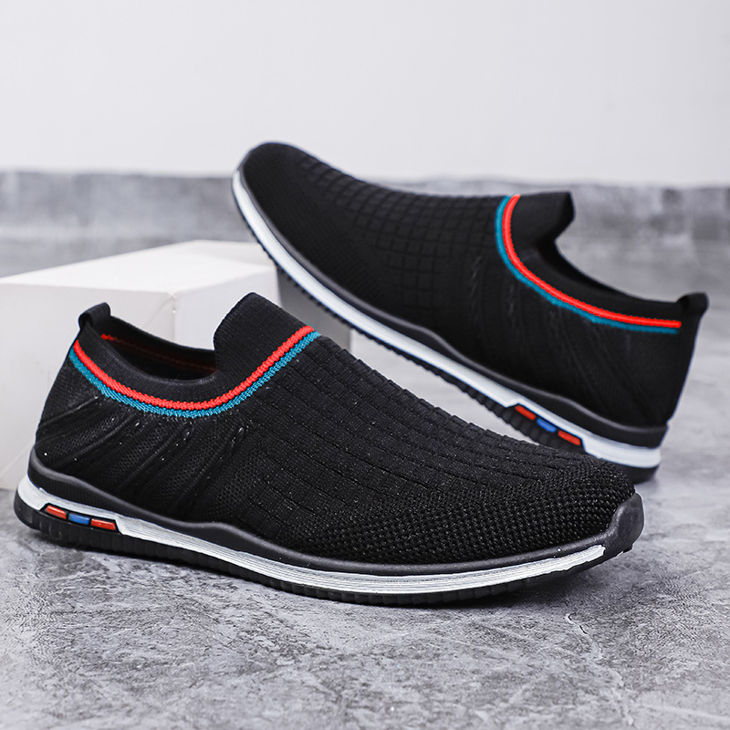 Muške tenisice s prozračnim mrežastim gornjim dijelom, Slip-On dizajn – ljetne casual tenisice