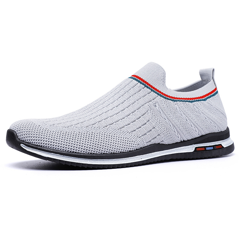 Muške tenisice s prozračnim mrežastim gornjim dijelom, Slip-On dizajn – ljetne casual tenisice