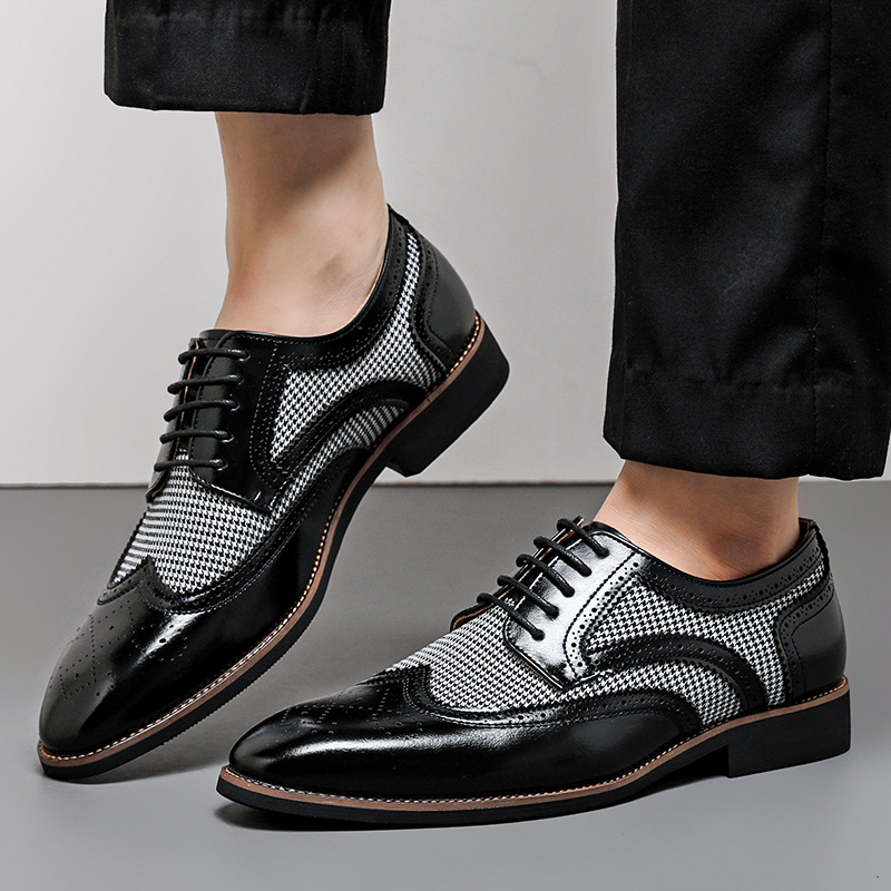 Muške formalne cipele velikog broja, retro britanski stil, za vjenčanja i ured