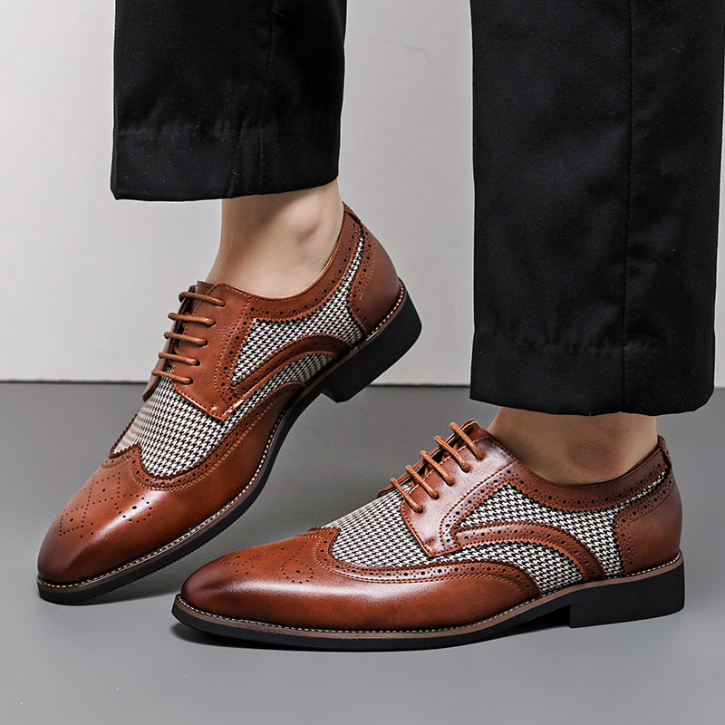 Muške formalne cipele velikog broja, retro britanski stil, za vjenčanja i ured