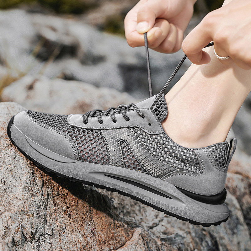 Muške ljetne mrežaste tenisice za outdoor planinarenje, sportsko casual tenisice Forrest Gump stila