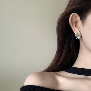 Naušnice s perlama, nova moda, pristupačan luksuz, vrhunska kvaliteta, elegantne i dojmljive, naušnice inspirirane vatrometom za žene s jedinstvenim dizajnom
