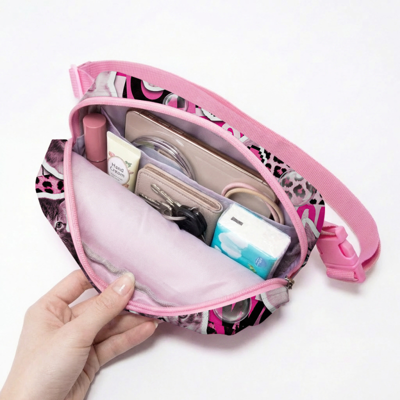 Ženska torba u minimalističkom casual stilu, inspirirana Instagramom, s velikim kapacitetom, crossbody torba, sportska torba na prsima i torba za struk za studentice