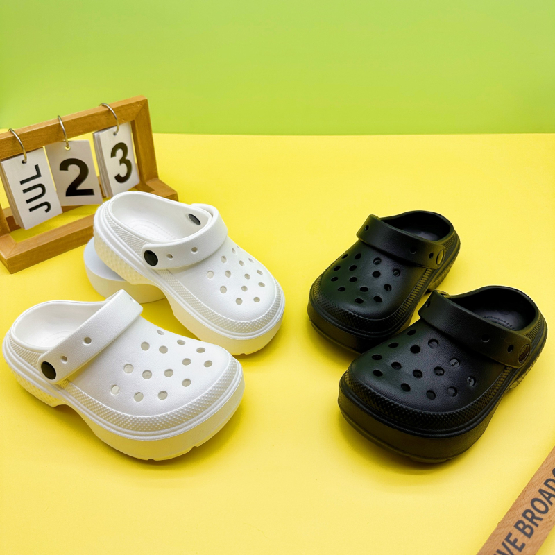 Dječje EVA clog sandale s debelim potplatom, protuklizne, zatvorenim prstom, plažne sandale, unisex, ljeto.