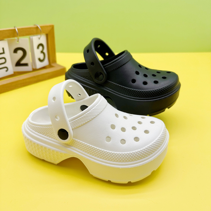 Dječje EVA clog sandale s debelim potplatom, protuklizne, zatvorenim prstom, plažne sandale, unisex, ljeto.