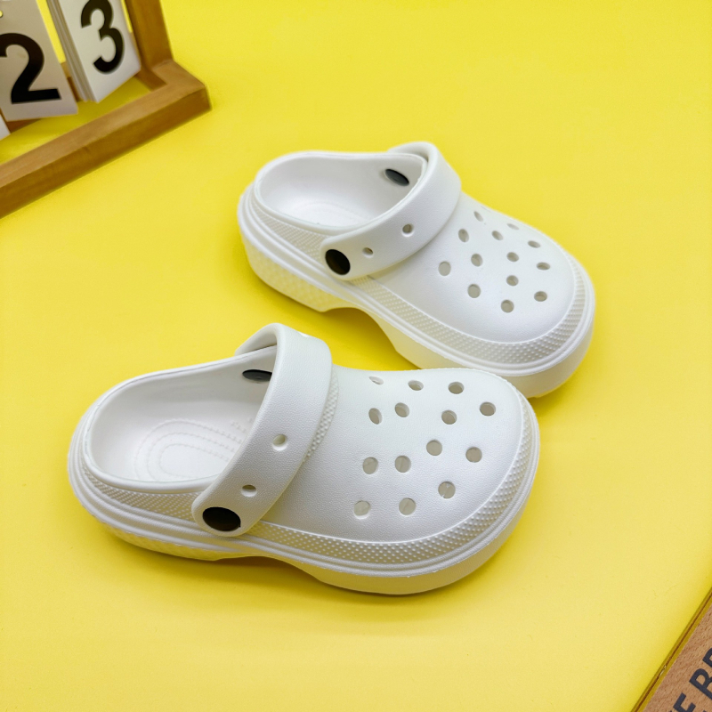 Dječje EVA clog sandale s debelim potplatom, protuklizne, zatvorenim prstom, plažne sandale, unisex, ljeto.