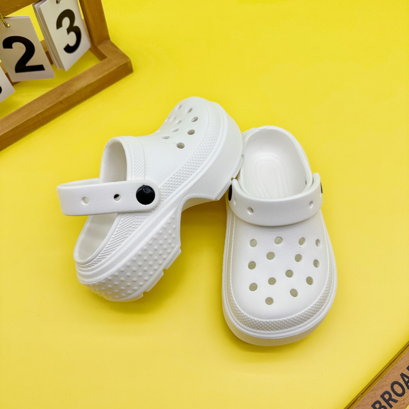 Dječje EVA clog sandale s debelim potplatom, protuklizne, zatvorenim prstom, plažne sandale, unisex, ljeto.