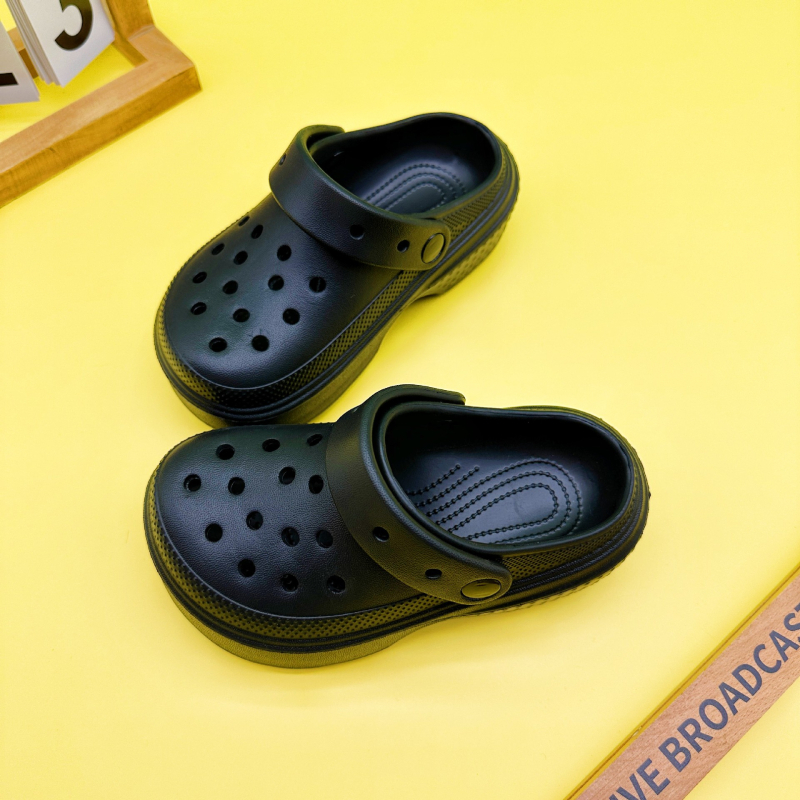 Dječje EVA clog sandale s debelim potplatom, protuklizne, zatvorenim prstom, plažne sandale, unisex, ljeto.