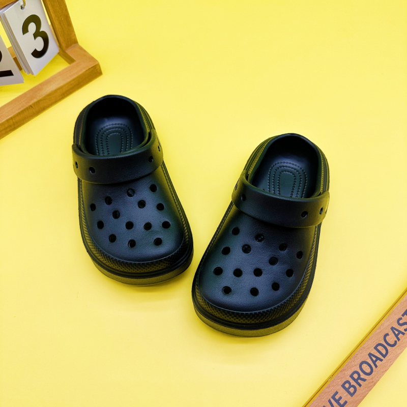 Dječje EVA clog sandale s debelim potplatom, protuklizne, zatvorenim prstom, plažne sandale, unisex, ljeto.