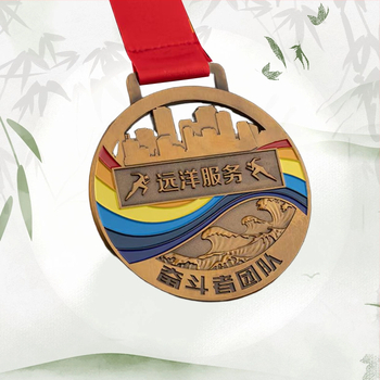 Prilagođene metalne medalje, brončana medalja za maraton s završnim premazom, za sportske događaje, trčanje i košarku, luksuzni viseći držač