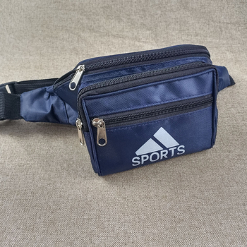 Unisex torba od Oxford platna za pojas i prsa, višefunkcionalna crossbody torba sa zip zatvaračem