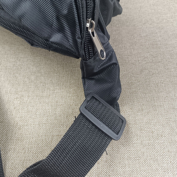 Unisex torba od Oxford platna za pojas i prsa, višefunkcionalna crossbody torba sa zip zatvaračem