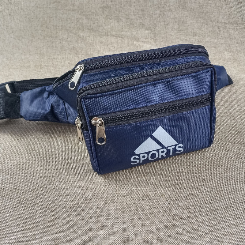 Unisex torba od Oxford platna za pojas i prsa, višefunkcionalna crossbody torba sa zip zatvaračem