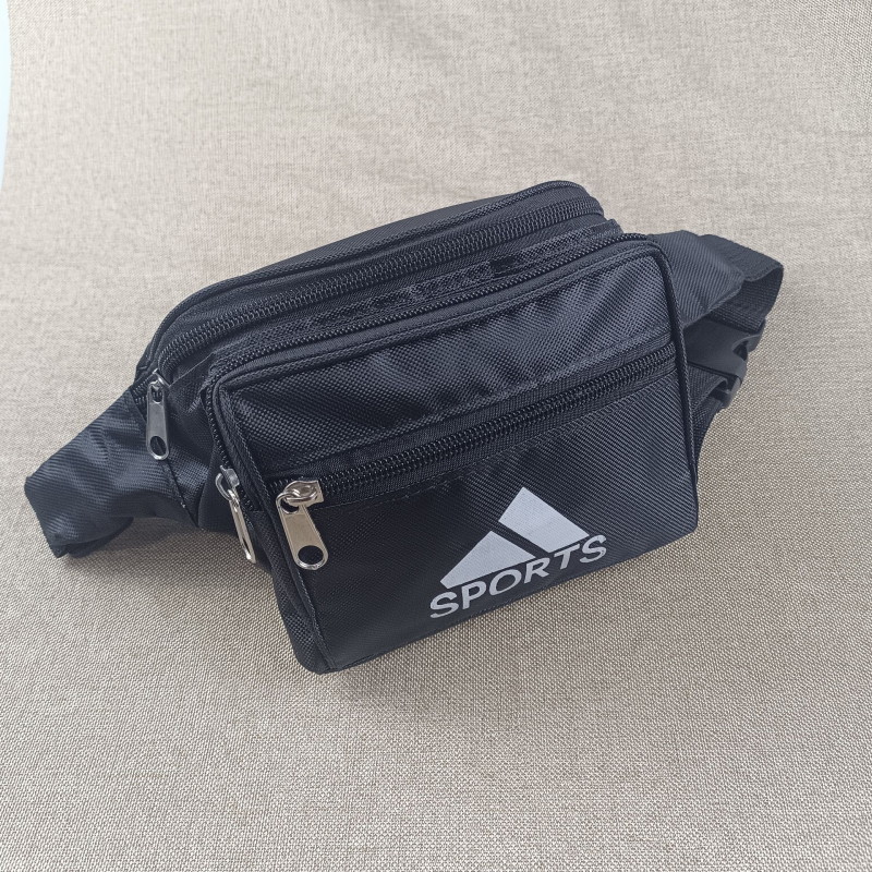 Unisex torba od Oxford platna za pojas i prsa, višefunkcionalna crossbody torba sa zip zatvaračem
