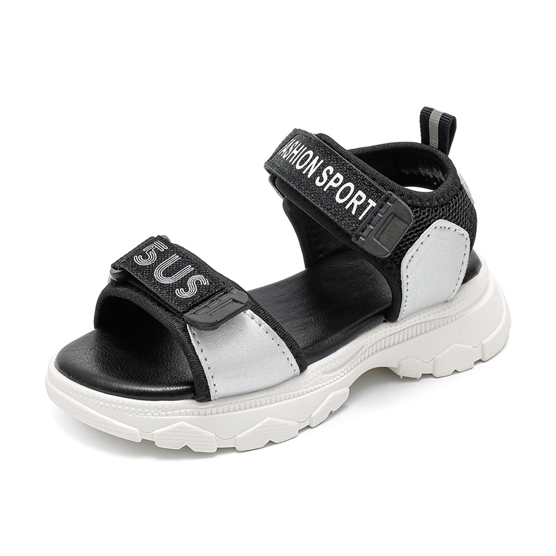 Dječje ljetne sandale za djevojčice, otvoreni prst, sportski stil, meka potplata, za plažu i aktivnosti na otvorenom (4–12 godina)
