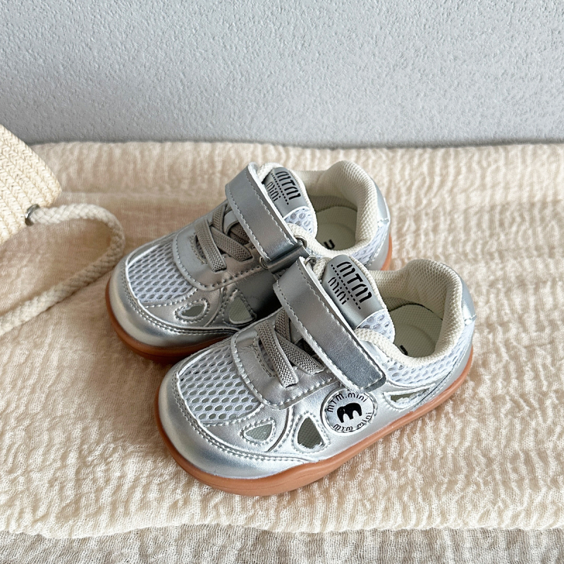 Dječje mrežaste tenisice s prozračnim gornjim dijelom, nizak kroj, Velcro zatvarač, mekani đon, unisex, 12–48 mjeseci