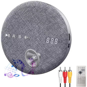 Prenosný DVD/CD prehrávač s Bluetooth a prehrávaním z USB pre vzdelávanie a zábavu (Model W7)