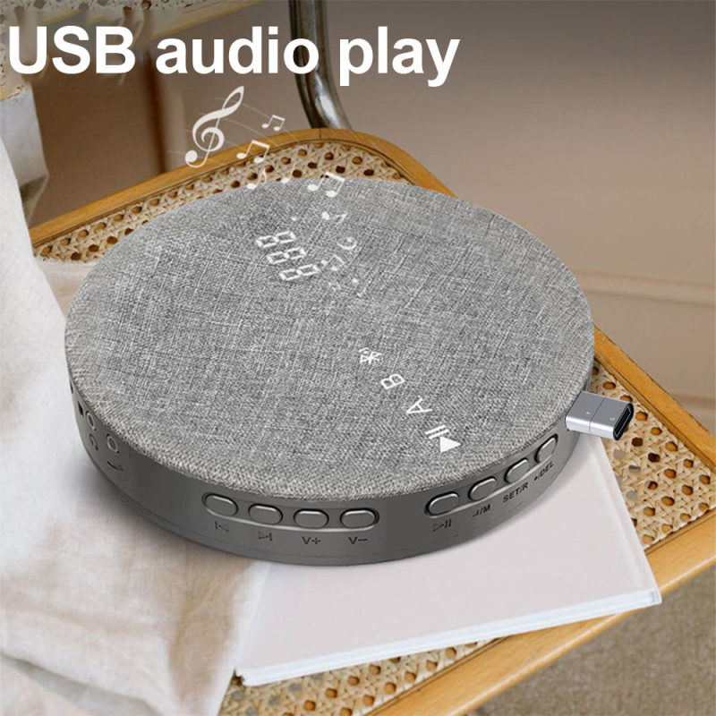 Prenosný DVD/CD prehrávač s Bluetooth a prehrávaním z USB pre vzdelávanie a zábavu (Model W7)