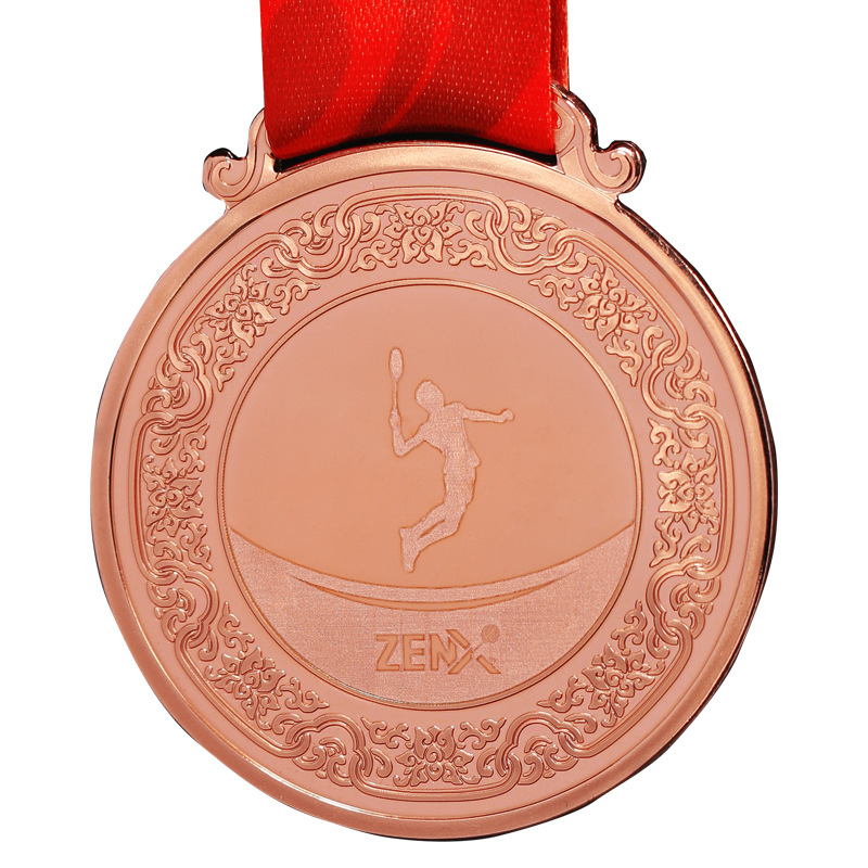 Pozlaćena medalja za maraton s prilagođenim logom – vrhunska bakrena medalja