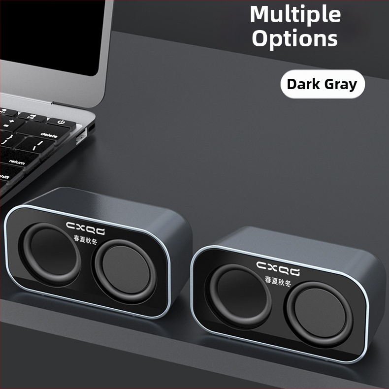 USB stolné počítačové reproduktory, pár mini stereo reproduktorov pre notebook