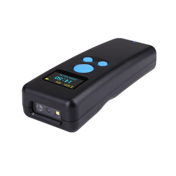 Ruidida R5D 2D Bluetooth σαρωτής γραμμωτών κωδικών με οθόνη, φορητός ασύρματος σαρωτής USB