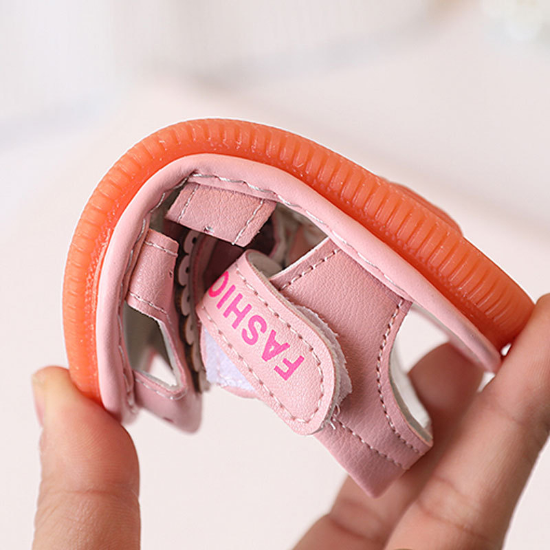 Dječje ljetne sandale s mekim potplatom, 12–36 mjeseci, unisex, Velcro zatvarač, stil princeze