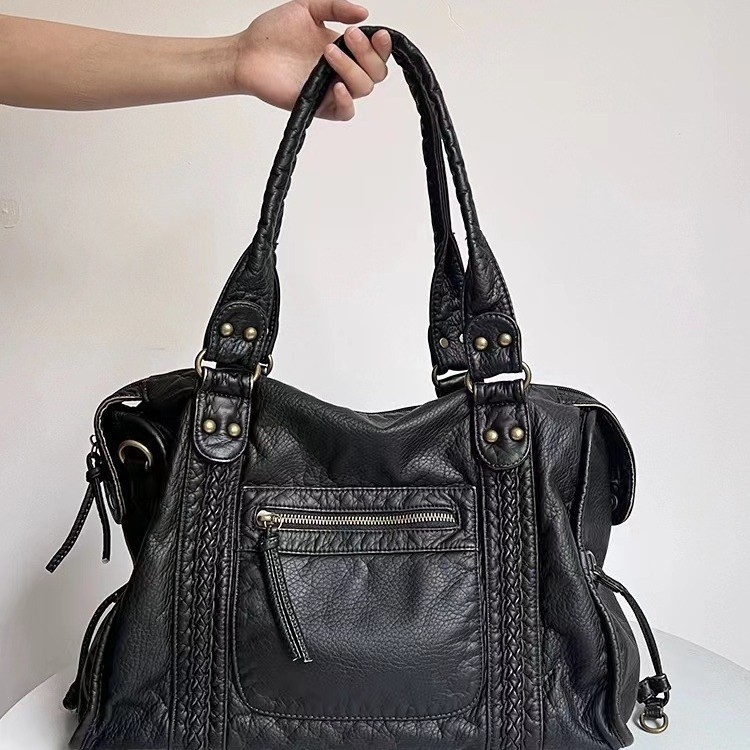 Ženska tote torba velikog kapaciteta, periva, za svakodnevnu upotrebu – torba za rameno i crossbody