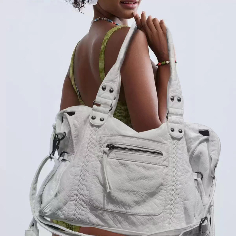 Ženska tote torba velikog kapaciteta, periva, za svakodnevnu upotrebu – torba za rameno i crossbody
