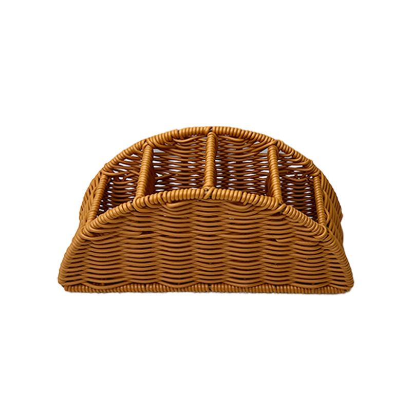 Rattan utánzatú távirányító rendező, rekeszekkel, asztalra, hálószobába és nappaliba